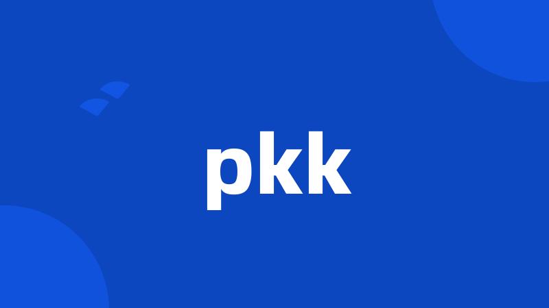 pkk