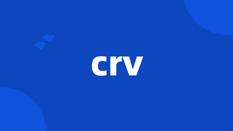 crv