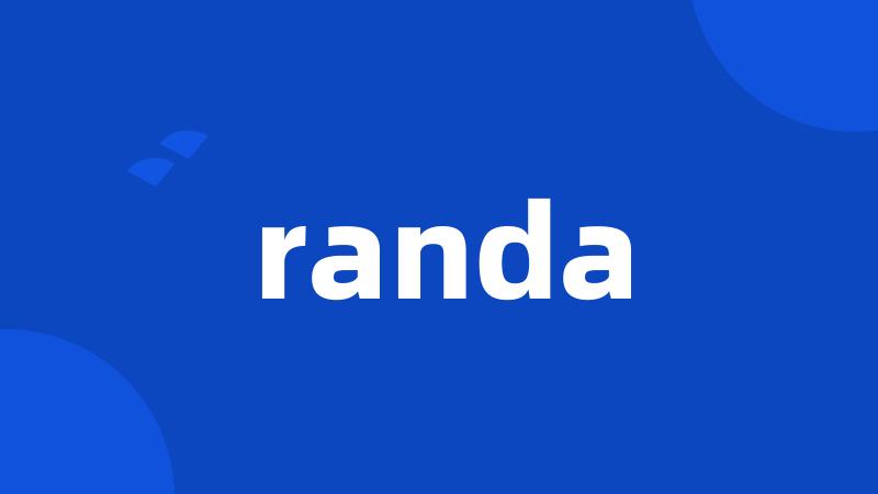 randa