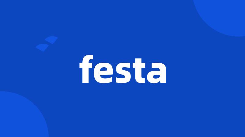 festa