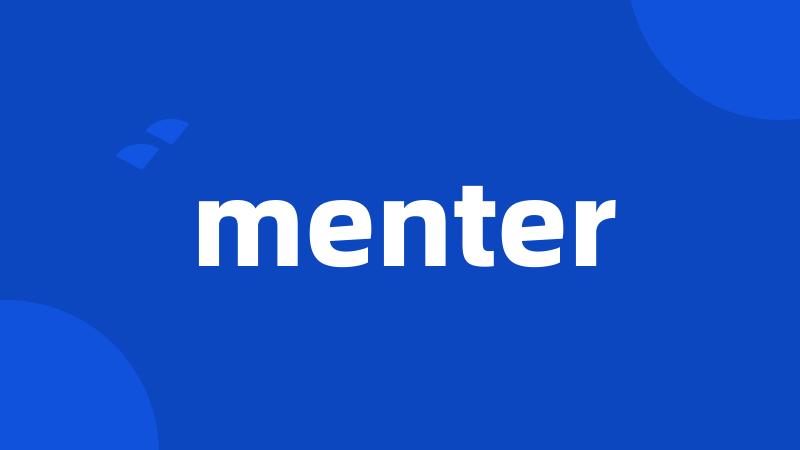 menter