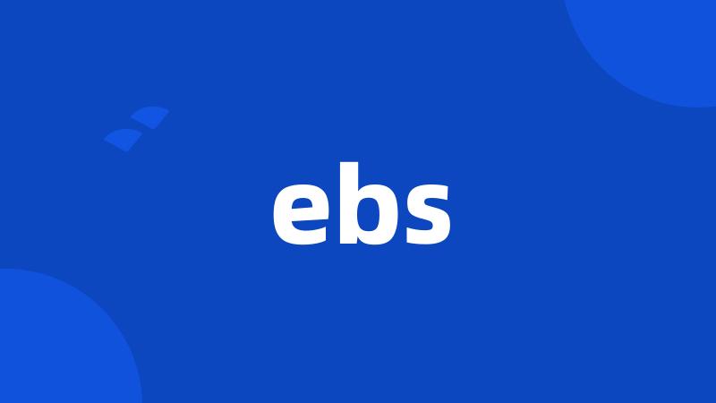 ebs