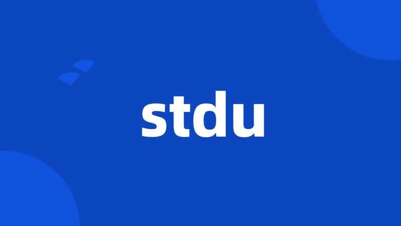 stdu