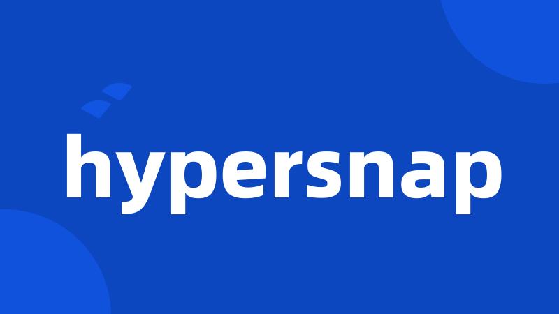 hypersnap