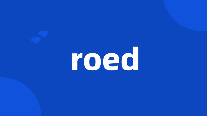 roed