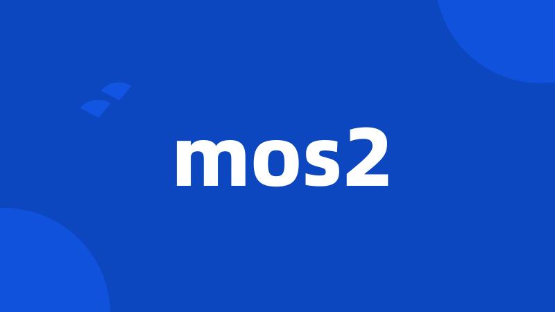 mos2
