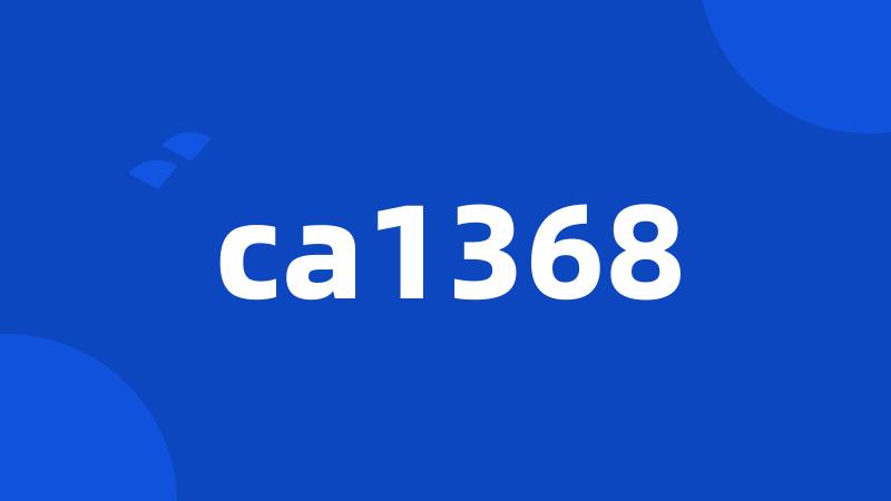 ca1368