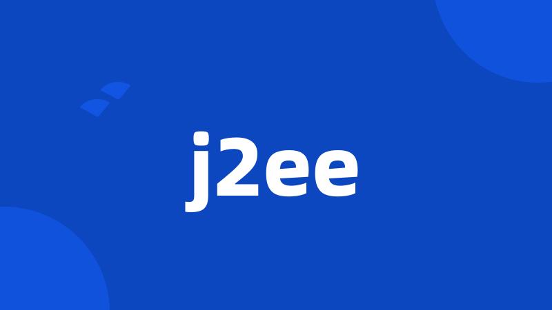 j2ee