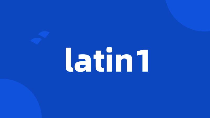 latin1