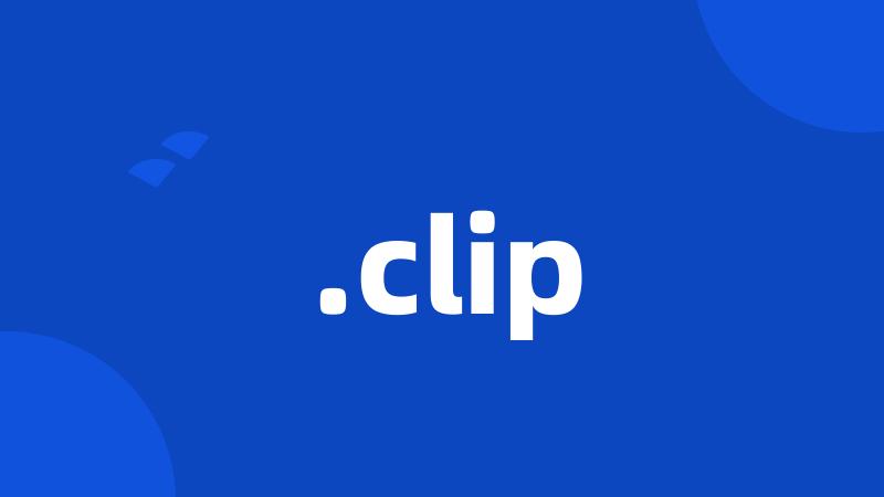 .clip