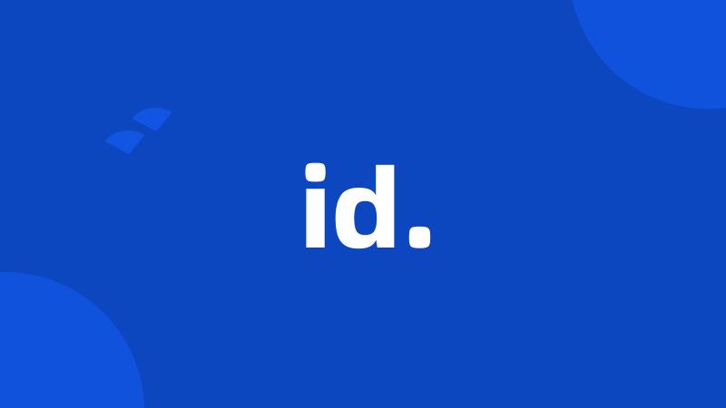 id.