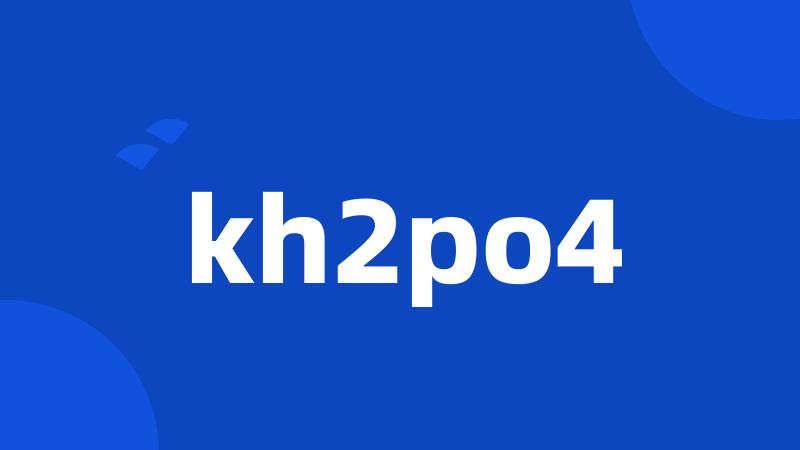 kh2po4