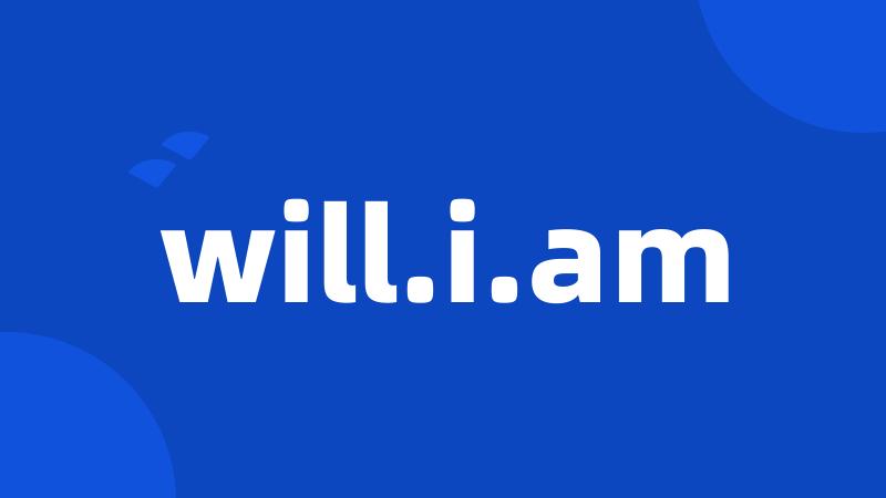 will.i.am