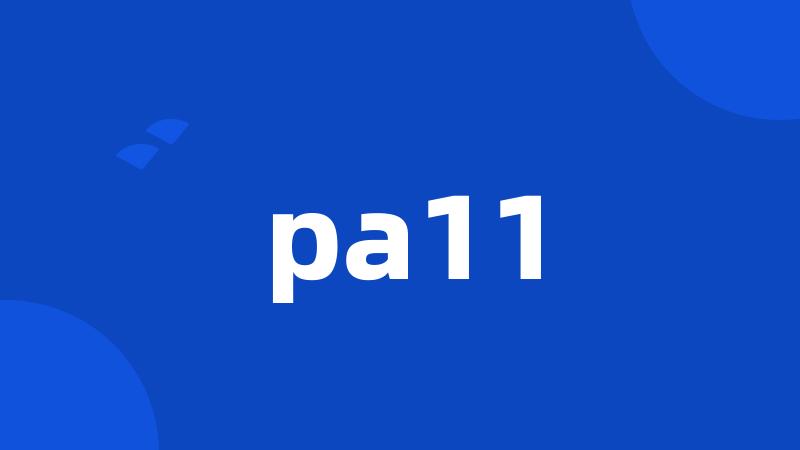 pa11