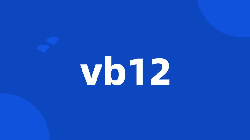 vb12