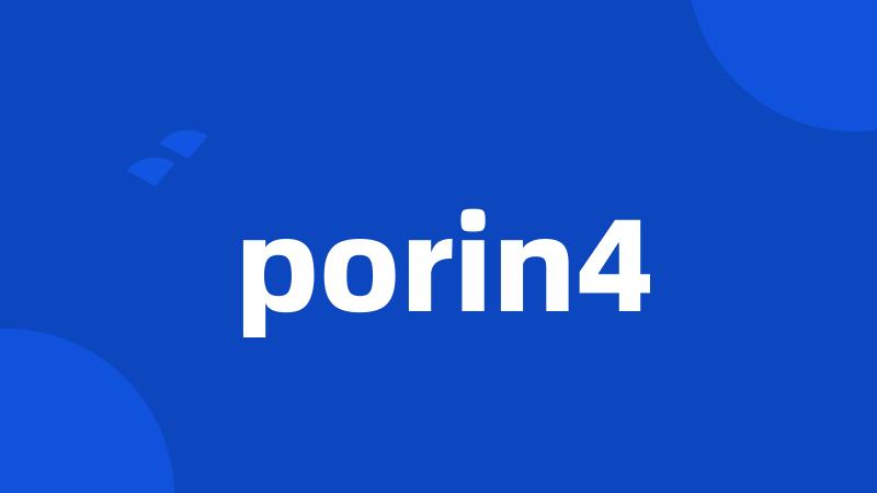 porin4