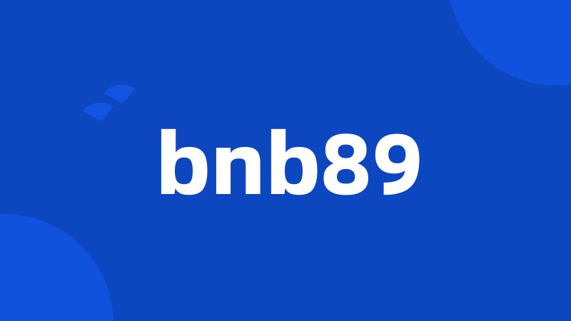 bnb89