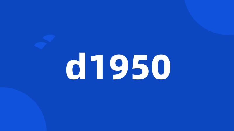 d1950