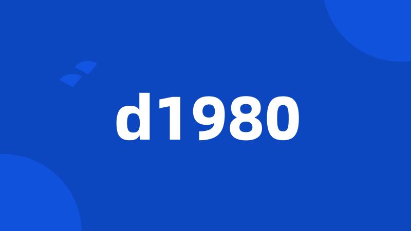 d1980