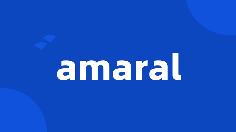 amaral