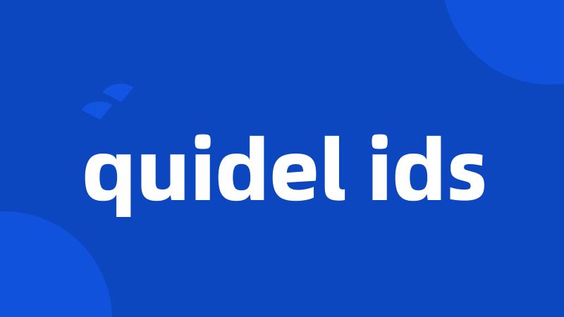 quidel ids