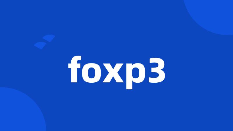 foxp3