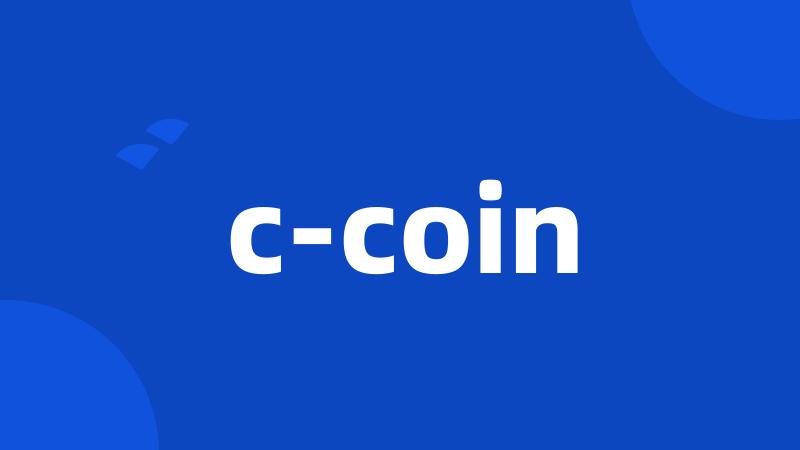 c-coin