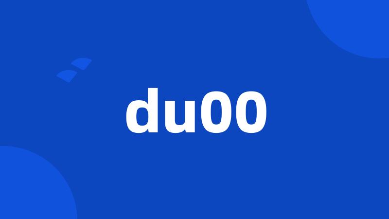 du00