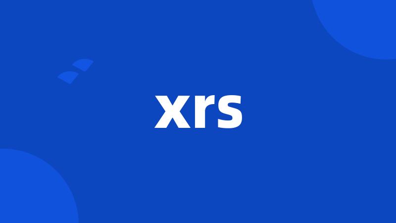 xrs