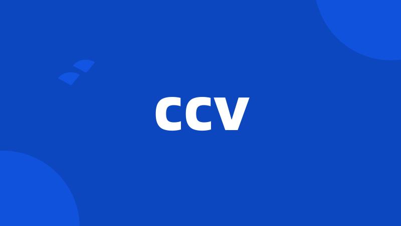 ccv