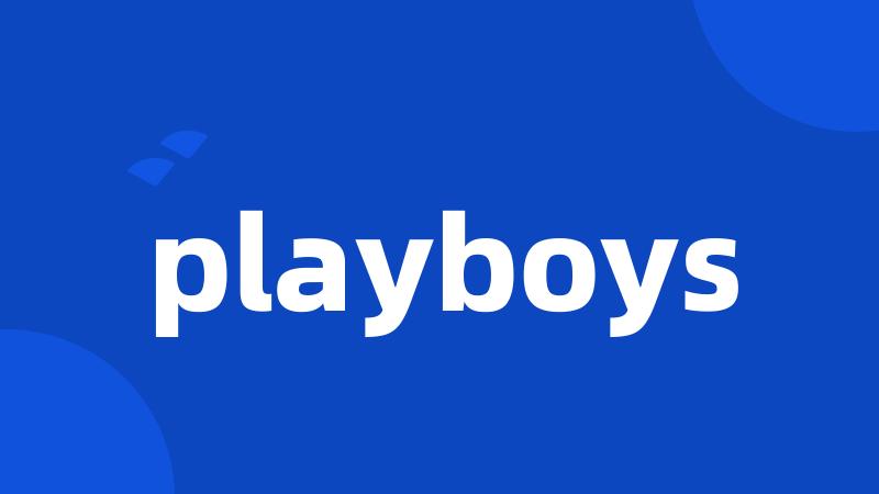 playboys