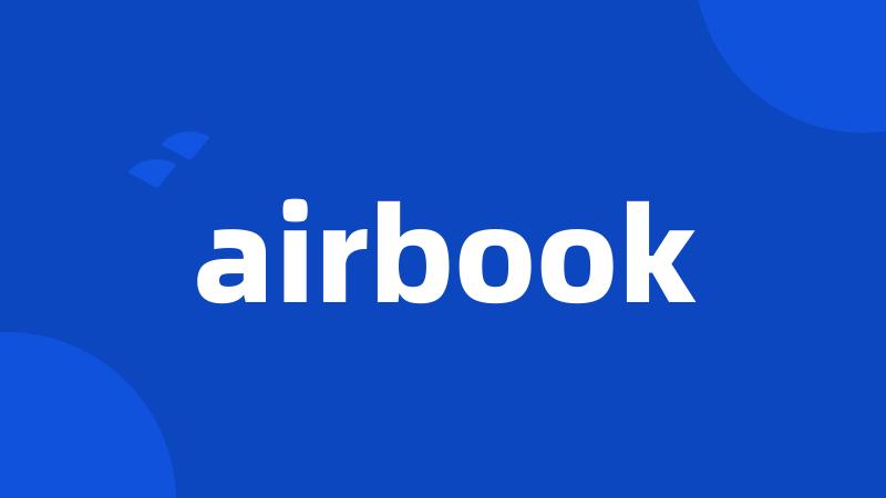 airbook