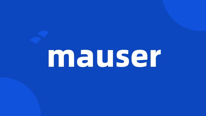 mauser