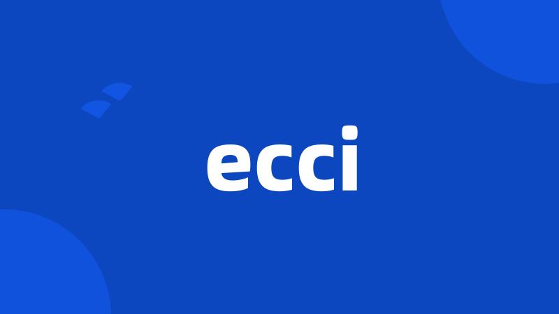 ecci