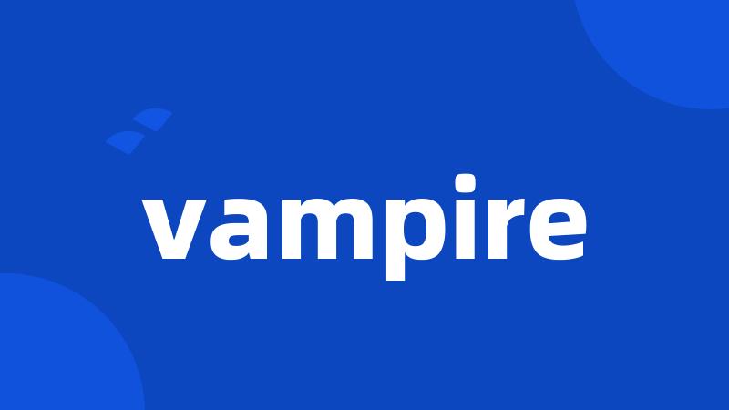 vampire