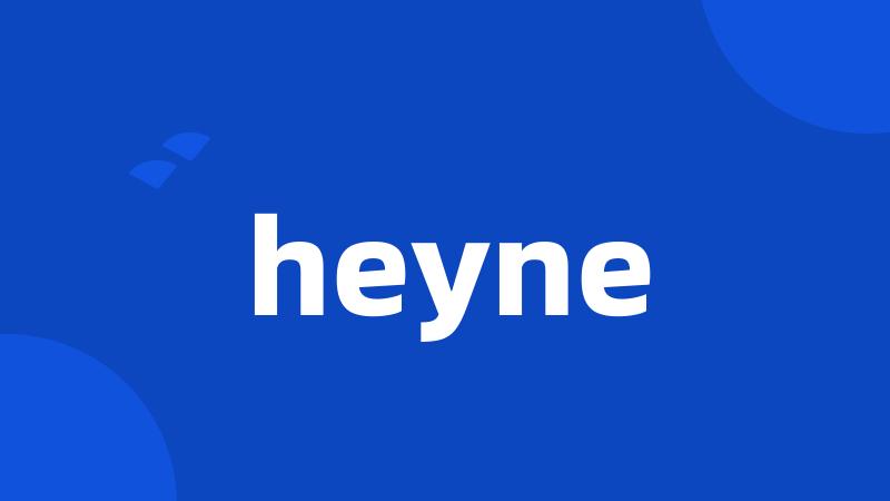 heyne