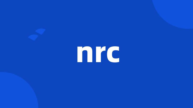 nrc