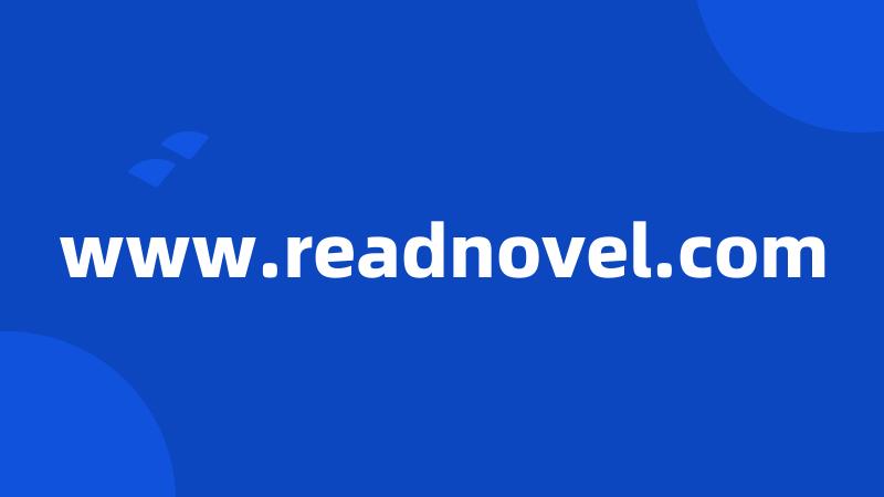 www.readnovel.com