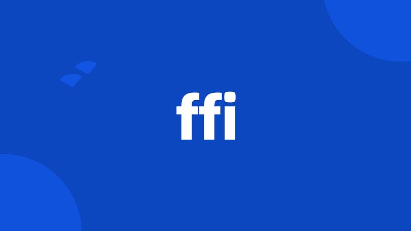 ffi