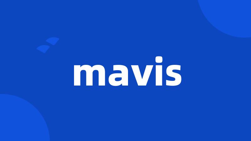 mavis