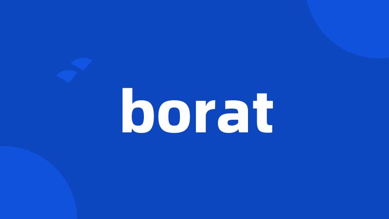 borat
