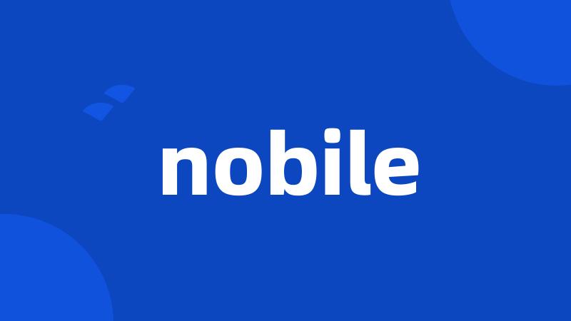 nobile