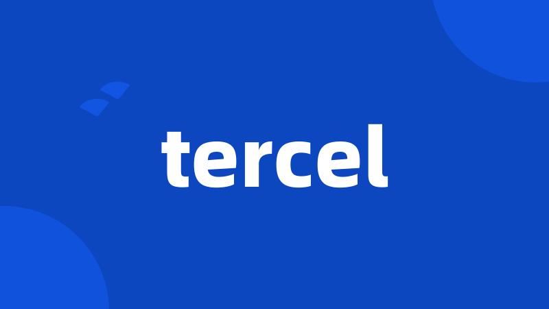 tercel