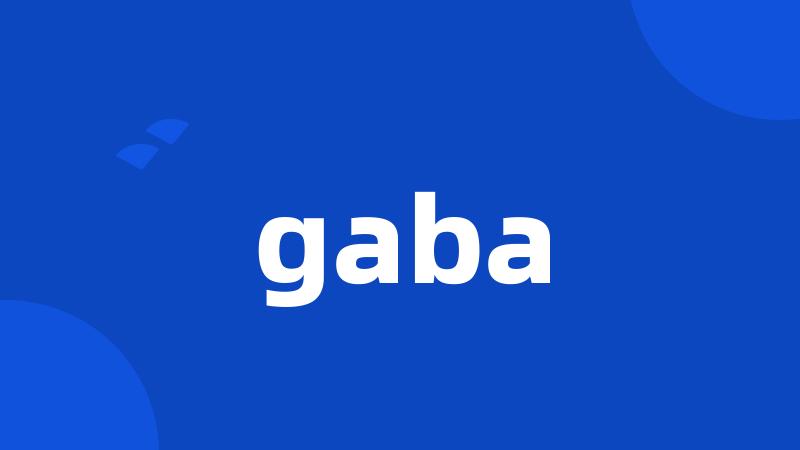 gaba