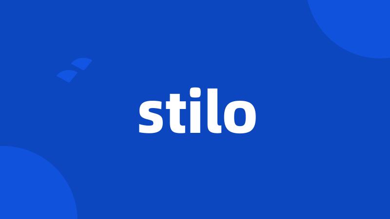 stilo