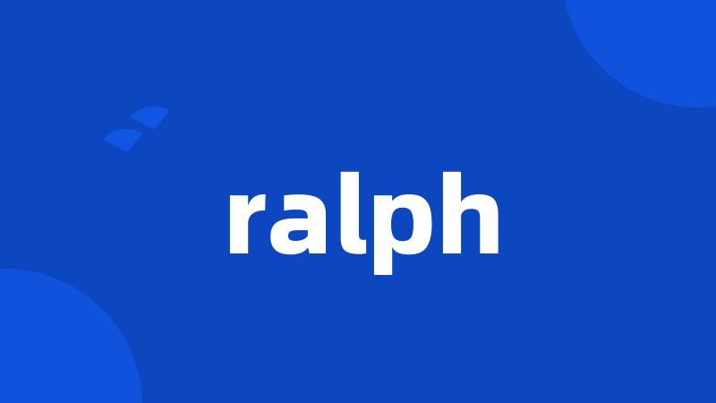 ralph