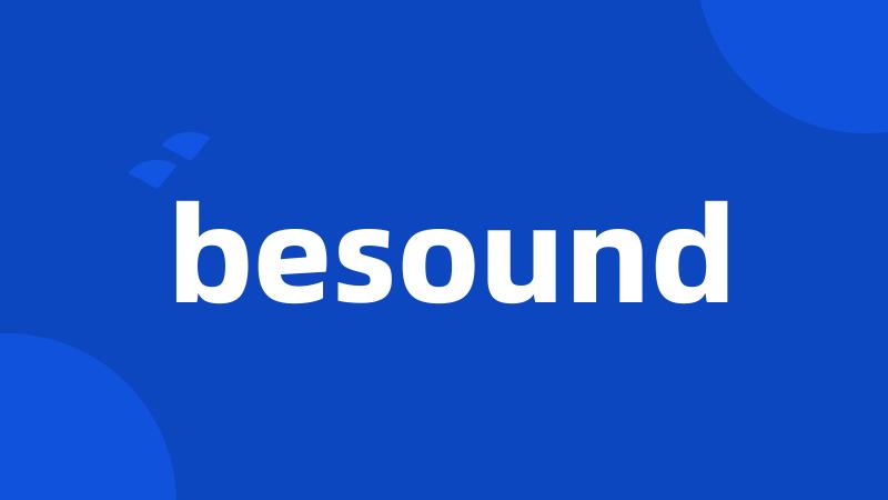 besound