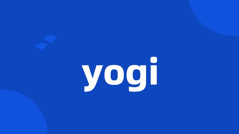 yogi