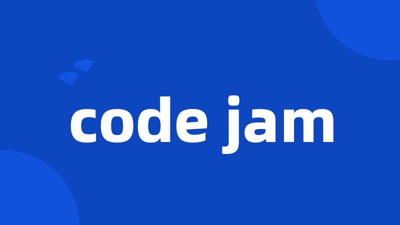code jam