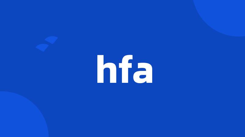 hfa